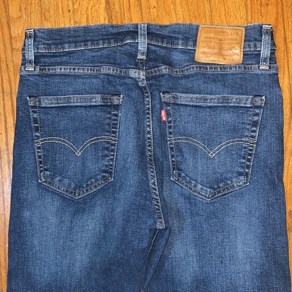Levi's Lot 512 Big E Premium Blue Denim Jeans Size 34 - Picture 7 of 16